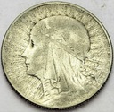 5 złotych 1934 Głowa kobiety, Polonia SREBRO