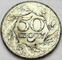 50 gr, pięćdziesiąt groszy 1938
