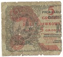 1924 5 pięć groszy, lewa połowa