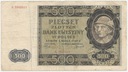 1940 500 zł Pięćset Złotych seria A Góral