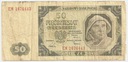 1948 50 zł Pięćdziesiąt Złotych, seria EM