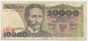 1988 10000 zł złotych Wyspiański, seria CE