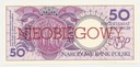 NIEOBIEGOWY 50 zł złotych 1990 WROCŁAW seria A