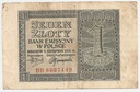 1941 1 zł Jeden Złoty, seria BB