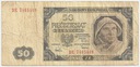 1948 50 zł Pięćdziesiąt Złotych, seria DE