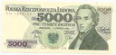 1982 5000 zł złotych Chopin seria CN