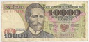1988 10000 zł złotych Wyspiański, seria DK