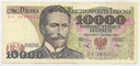 1988 10000 zł złotych Wyspiański, seria DP
