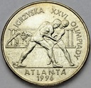 2 zł, złote 1995, Atlanta Zapasy