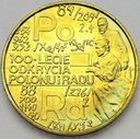 2 zł, złote 1998 Skłodowska Polon i Rad
