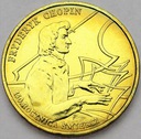 2 zł, złote 1999 Fryderyk Chopin Szopen
