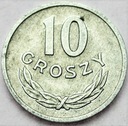 10 gr, dziesięć groszy 1962