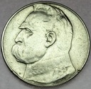 10 zł złotych 1935 Józef Piłsudski SREBRO