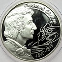 Fryderyk Chopin Szopen Wielcy Polacy Srebro Ag 925