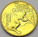 2 zł złote 1998 Nagano Zimowe Igrzyska Olimpijskie