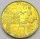 2 zł, złote 1998 Skłodowska Polon i Rad