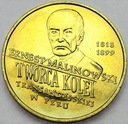 2 zł, złote 1999 Ernest Malinowski Peru