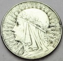 5 zł złotych 1933 Głowa kobiety Polonia SREBRO (1)