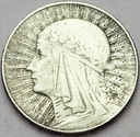 5 zł złotych 1933 Głowa kobiety Polonia SREBRO (2)