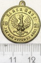 Medal Śląsk Nasz 1921 Tak Nam Dopomóż Bóg