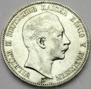 Niemcy 5 marek 1907 A. Prusy SREBRO