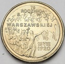 2 zł, złote 1995, Bitwa Warszawska 75 lat
