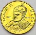 2 zł, złote 1998 Zygmunt III Waza