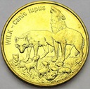 2 zł, złote 1999 Wilk Wilki