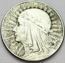 5 zł złotych 1934 Głowa kobiety, Polonia SREBRO