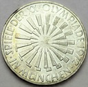 Niemcy 10 Marek Mark 1972 Olimpiada Monachium
