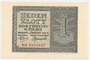 1941 1 zł Jeden Złoty, seria BB 9943847