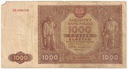 1946 1000 zł, Tysiąc Złotych, Seria AA 5999748