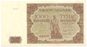 1947 1000 zł Tysiąc złotych Ser. K 0000409