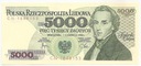 1982 5000 zł złotych Chopin seria CN