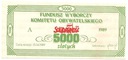 Fundusz Wyborczy Komitetu Obywatelskiego 5000 zł