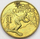 2 zł złote 1998 Nagano Zimowe Igrzyska Olimpijskie