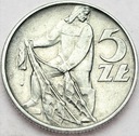 5 zł, pięć złotych z Rybakiem 1973 Rybak