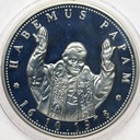 Jan Paweł II Habemus Papam SREBRO