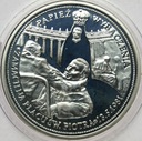 Jan Paweł II Zamach na Placu św. Piotra SREBRO