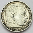 Niemcy 5 Marek 1938, Hindenburg SREBRO