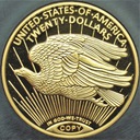 Replika $20 Double Eagle 1933 plater AU