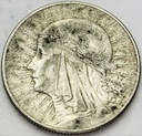 5 zł złotych 1933 Głowa kobiety, Polonia SREBRO