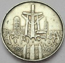 100000 zł złotych 1990 Solidarność TYP A SREBRO