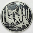 USA Medal Shiloh 1862 Civil War SREBRO 999