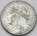10 zł złotych 1932 Głowa kobiety, babka SREBRO