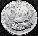 Anglia 2 Funty 2009 Britannia SREBRO UNCJA
