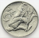 5 zł, pięć złotych z Rybakiem 1974 Rybak SKRĘTKA