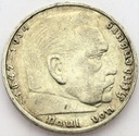 Niemcy 5 Marek 1939, Hindenburg SREBRO