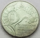 Niemcy 10 marek 1972 Monachium stadion SREBRO