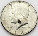 USA 1/2 Dolara Half Dollar 1969 Kennedy